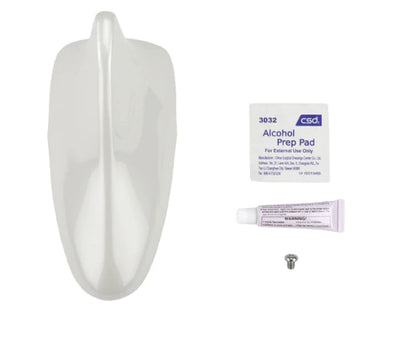GCS silver auto part
