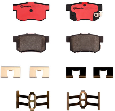 Brembo 1997 Acura CL Premium NAO Ceramic OE Equivalent Pad - Rear
