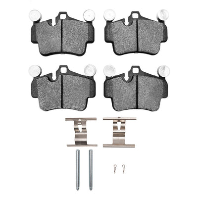 R1 05-23 Porsche Boxster Front/Rear Semi Met Pads & Hardware Kit