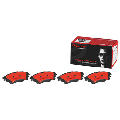 Brembo 16-17 Lexus GS200t Premium NAO Ceramic OE Equivalent Pad - Rear