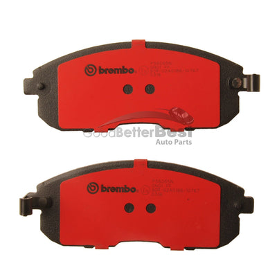 Brembo 03-05 Infiniti G35/03-05 Nissan 350Z/07-12 Sentra Premium NAO Ceramic OE Equivalent Pad - Fr