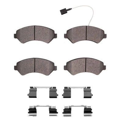 R1 14-22 Ram Promaster 1500 Front Semi Met Pads & Hardware Kit
