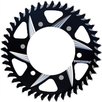 Vortex Racing Aluminum Rear Sprocket 428 48 Tooth- Orange