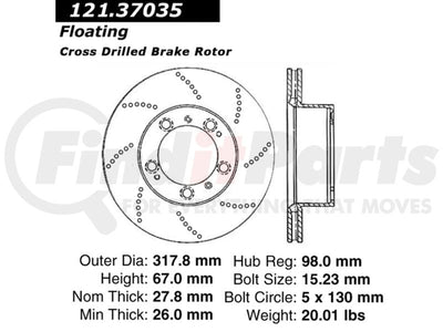 POR Standard Brake Rotor
