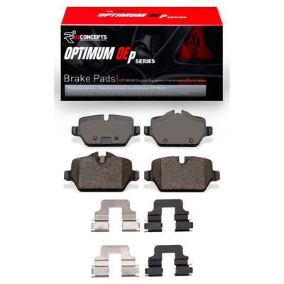 R1 05-16 BMW 120i (Mexico) Rear Optimum OE Pads & Hardware Kit