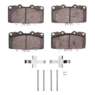 R1 1989-1996 Nissan 300ZX Front R1 Semi Met Pads & Hardware Kit