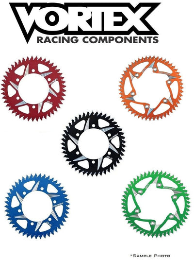 Vortex Racing Aluminum Rear Sprocket 420 33 Tooth- Red