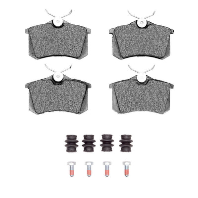 DFC 97-08 Volkswagen ALLROAD Rear 5000 Advanced Ceramic Brake Pads and Hardware Kit