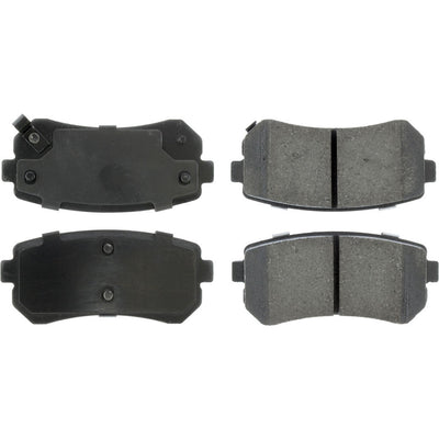 Posi-Quiet 11-16 Kia Sportage Rear Ceramic Brake Pads
