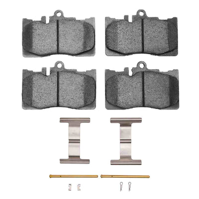 R1 01-06 Lexus Ls430 Front Semi Met Brake Pads and Hardware Kit
