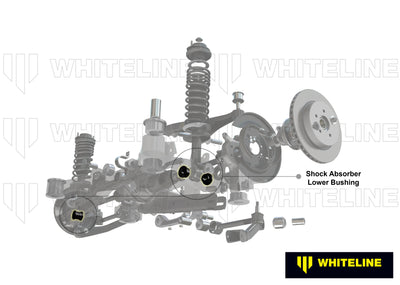 REAR SHOCK ABSORBER LOWER BUSHING 9096 NISSAN 300ZX