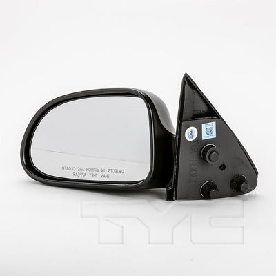 LH MIRROR OUTSIDE REAR VIEW MANUAL DODGE DAKOTA 19972000