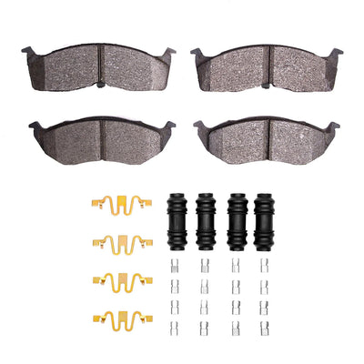 R1 1995-2005 Chrysler Neon Front R1 Semi Met Pads & Hardware Kit