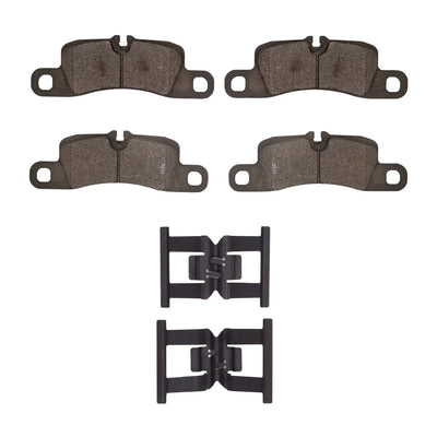 R1 11-18 Porsche Cayenne Rear Semi Met Pads & Hardware Kit