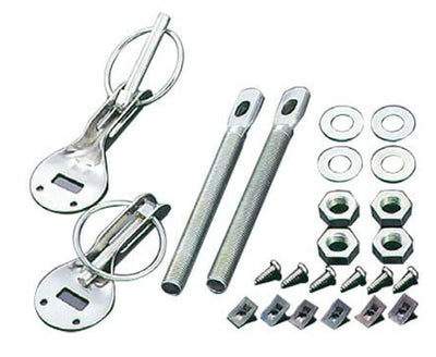 Cusco Body Pins For Hood Aluminum-Silver, Universal
