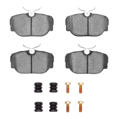 DFC 83-91 BMW 325I (USA/Canada) Front 5000 Advanced Low Metallic Brake Pads and Hardware Kit