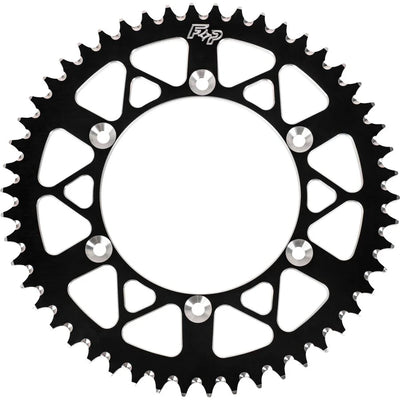 Vortex Racing Aluminum Rear Sprocket 420 52 Tooth- Silver