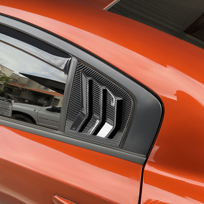 SIDE WINDOW LOUVERS CARBON STYLE