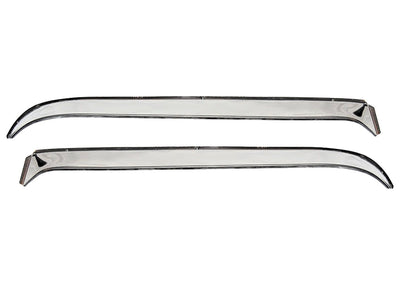 6772 F100/F250/F350 2PC VENTSHADESTAINLESS
