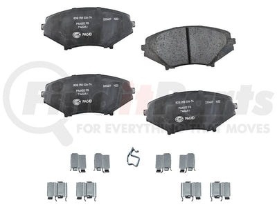 BRAKE PAD SET DISC BRAKE