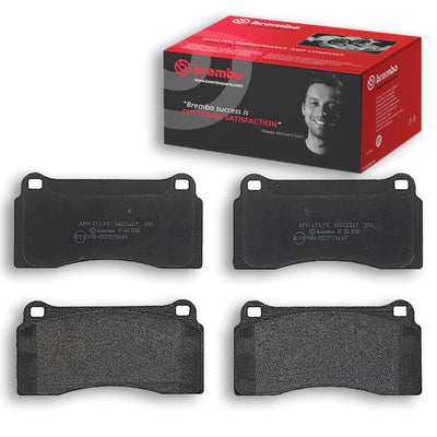 Brembo OE 98-03 Jaguar Vanden Plas/XJ8/XJR/00-06 XK8/XKR PRIME Low-Met Brake Pad - Front