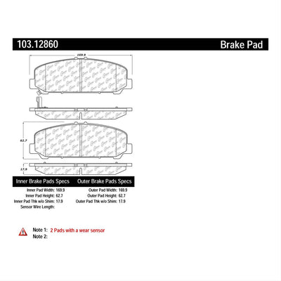 C-TEK Ceramic Brake Pads