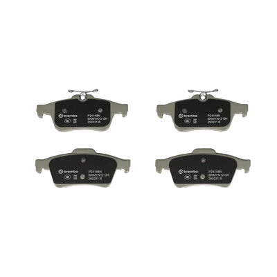 Brembo OE 07-13 Volvo C30/06-13 C70/04-11 S40/05-11 V50 PRIME Ceramic Brake Pad - Rear