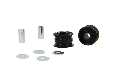 Trailing arm - front bushing 2 Bushings 2 Tubes 4 Washers Grease