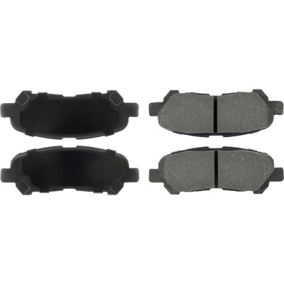 Centric Posi-Quiet Ceramic Brake Pads w/Hardware - Rear