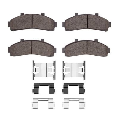 R1 1995-2002 Ford Explorer Front R1 Ceramic Pads & Hardware Kit