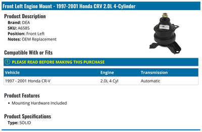 DEA PRODUCTS auto part