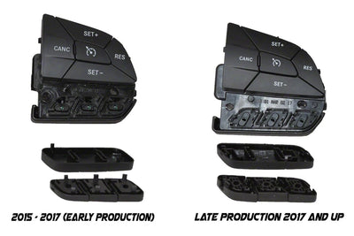 Tazer 17-21 Dodge Challenger/Charger/Durango/17-21 Jeep Grand Cherokee Aux Buttons - Type B