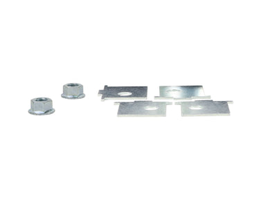Radius arm - lower washers 4 Washers 2 Nuts Install Guide