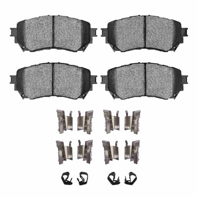 R1 14-21 Mazda 6 Front Semi Met Brake Pads and Hardware Kit