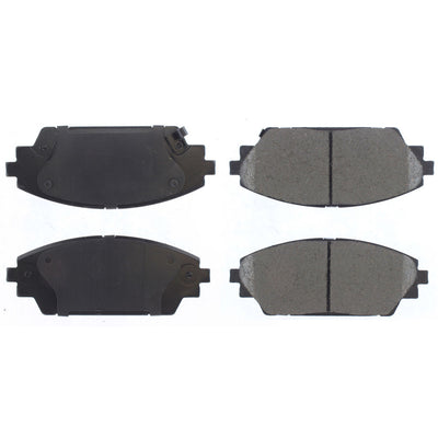 Centric Premium Ceramic Brake Pads Shims and Hardware - Front