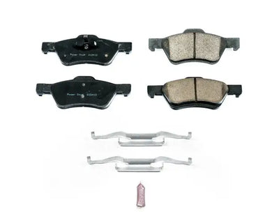 Power Stop 10-12 Ford Escape Front Z17 Evolution Ceramic Brake Pads w/Hardware