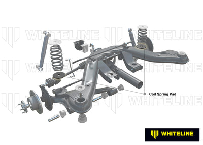 SPRING PAD LOWER BUSHING 16MM RIDE HEIGHT INCREASE