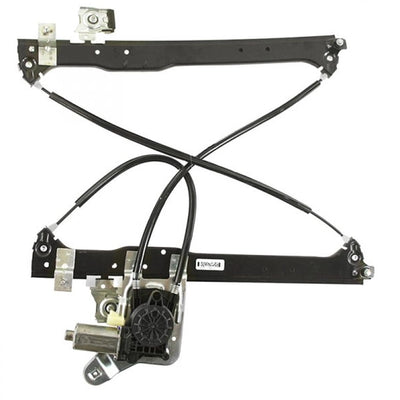 LH RR PWR WINDOW REG W/MTR SILV/SIERRA DENALI 0107; ESCALADE EXT/AVAL 0206; SUB/YUKON XL 0006
