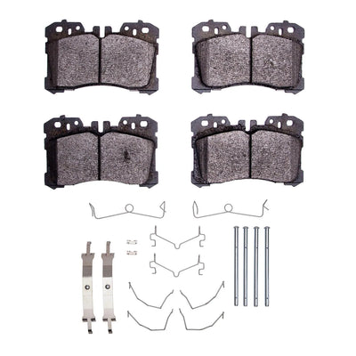 R1 84-87 Toyota Corolla (Us/Canada) Front Ceramic Brake Pads and Hardware Kit