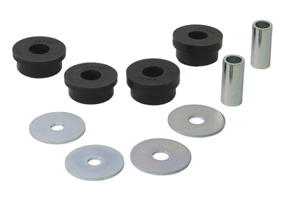 Differential - mount front bushing 4 Bushings 2 Tubes 4 Washers Grease