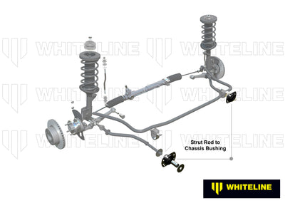 FRONT STRUT ROD TO CHASSIS BUSHING CELICA 7185