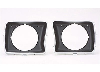 LH HEADLAMP DOOR W/ ROUND HEADLAMP ARG/CHAR FORD P/U/BRONCO 7879