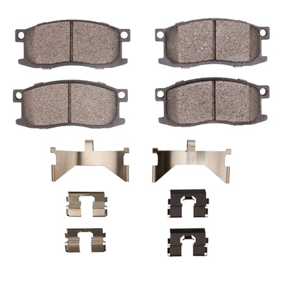 R1 79-82 Honda Prelude Front Ceramic Brake Pads and Hardware Kit