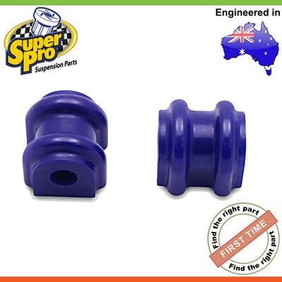SuperPro 2012 Hyundai Veloster Base Rear 15mm Sway Bar Mount Bushing Set