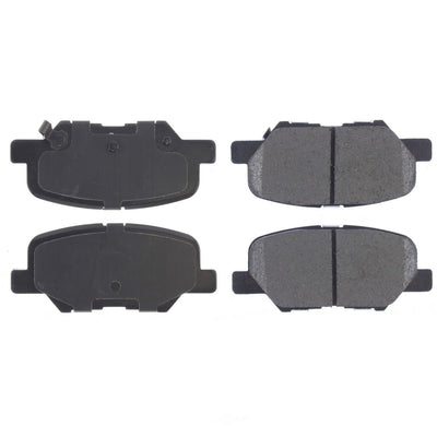 Centric Premium Ceramic Brake Pads Shims and Hardware - Rear