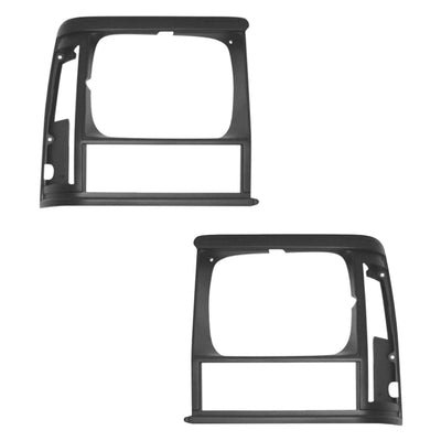 LH HEADLAMP DOOR W/SINGLE LAMPS; PRIME JEEP CHEROKEE 9196