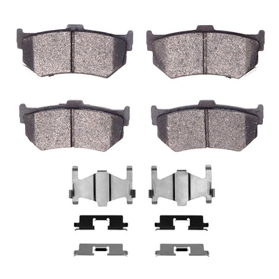 R1 1984-1994 Honda Prelude Rear R1 Semi Met Pads & Hardware Kit