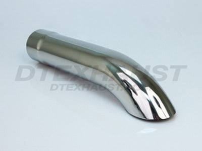 WELD ON TURN DOWN DIESEL EXHAUST TIP 3.50IN ID / 3.50IN OD