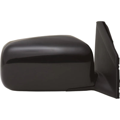 0207 MITSUBISHI LANCER RH MANUAL FOLDAWAY OE MIRROR BLACK PTM