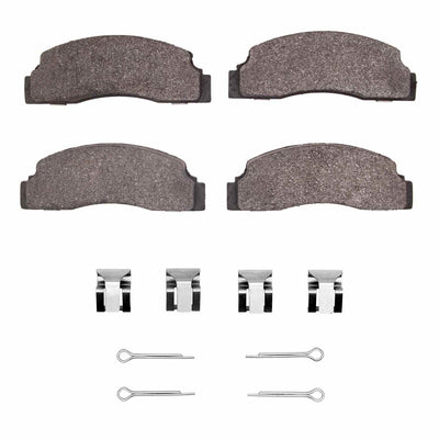 R1 78-80 Ford Fiesta (Usa/Canada) Front Ceramic Brake Pads and Hardware Kit